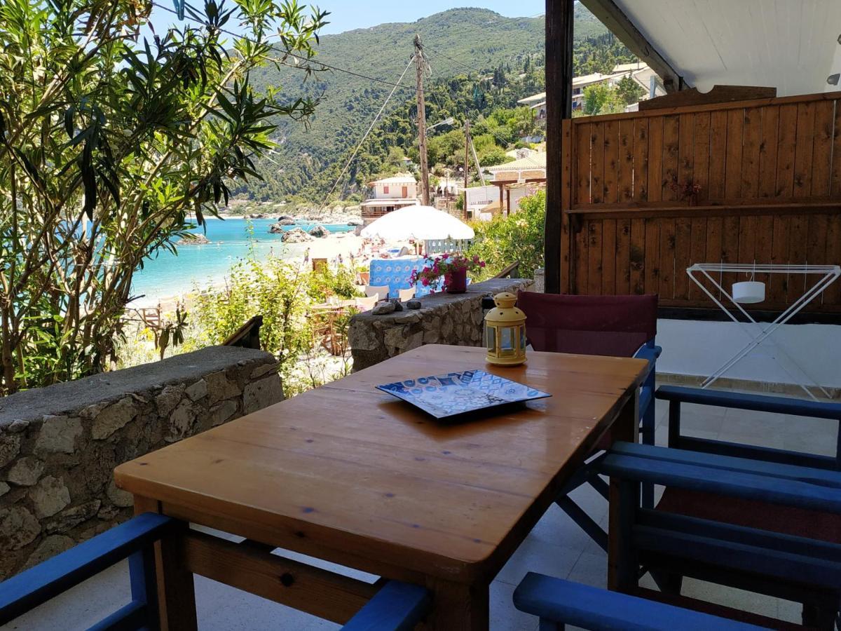 Fetsis Apartments Ayios Nikitas Bagian luar foto